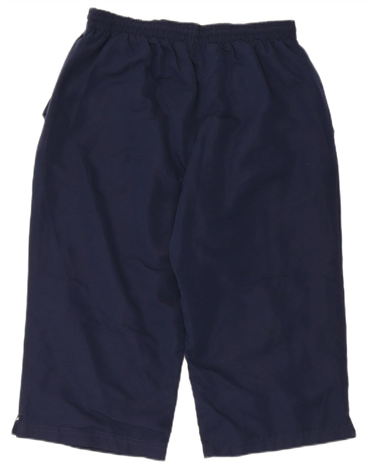 Umbro Pantalones cortos deportivos para mujer UK 40 Mediano Azul marino Poliéster
