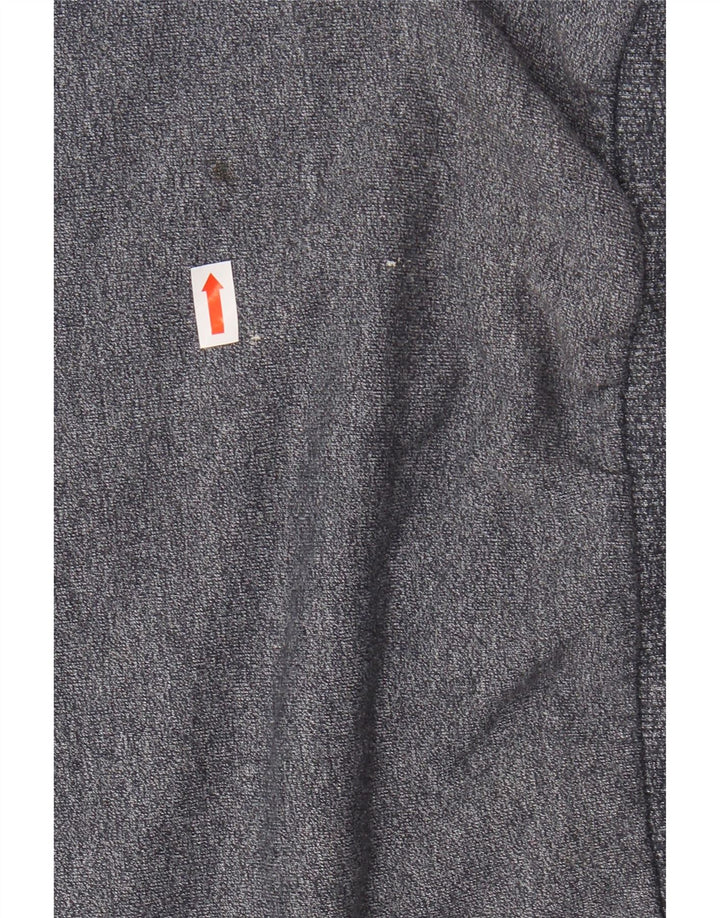 ELLESSE Jersey con capucha gráfica para mujer Reino Unido 44 Grande Azul marino Colorblock