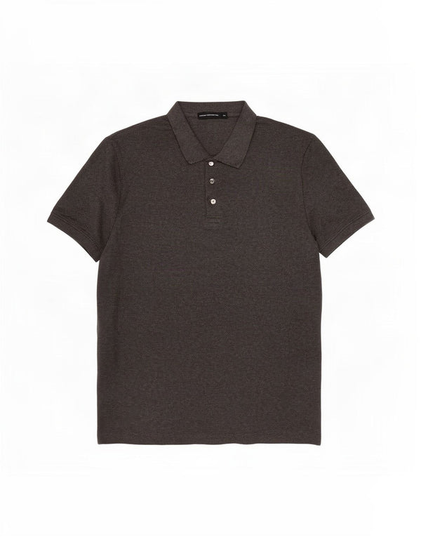 French Connection Polo para hombre 2XL Algodón gris
