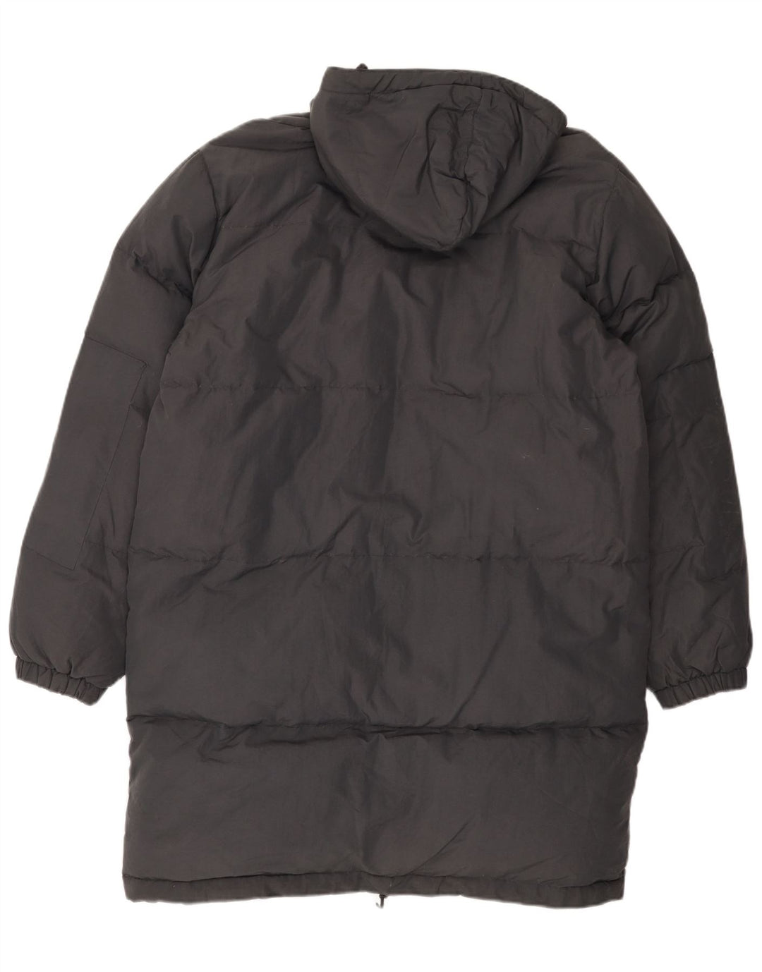 Gazzarrini Abrigo acolchado con capucha para hombre UK 42 XL Poliamida negra