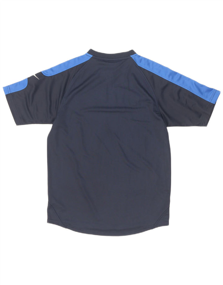 Nike Camiseta para niño 12-13 años Grande Azul Marino Colorblock Poliéster