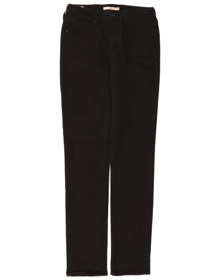 Vaqueros Levi's 710 Slim para mujer W30 L34 Algodón negro