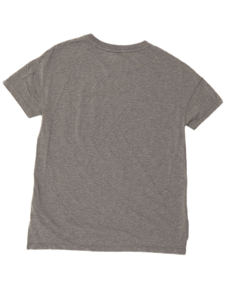 Nike - Camiseta para mujer, talla 40, color gris medio, modal moteado