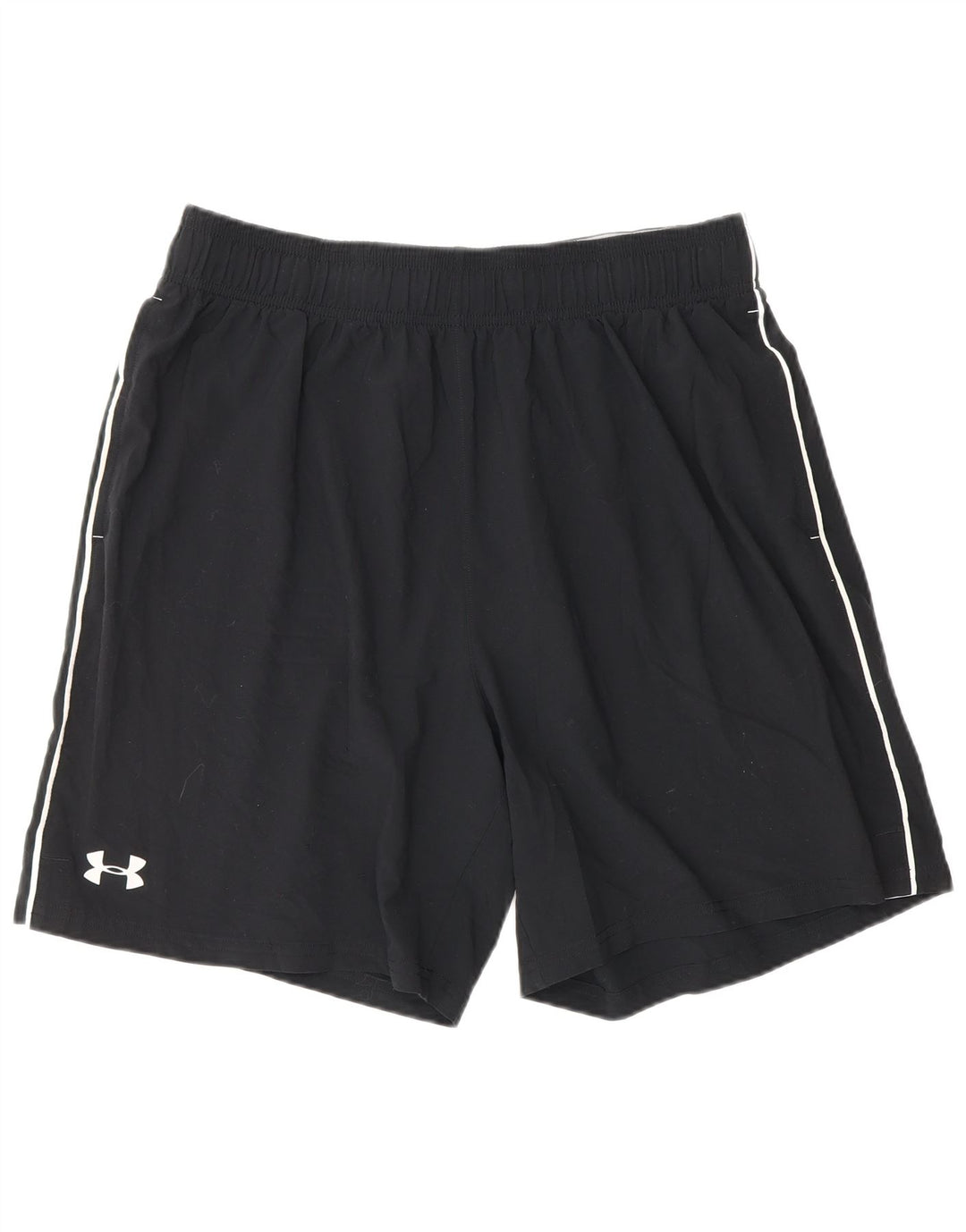 UNDER ARMOUR Pantalones cortos deportivos Heat Gear Graphic para hombre XL Poliéster negro