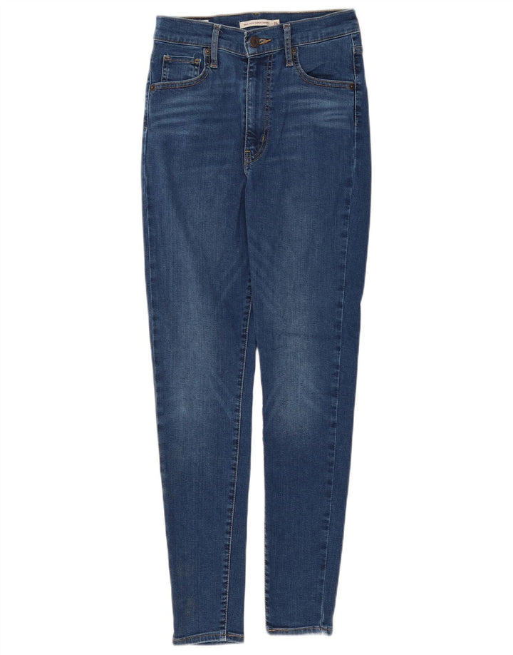 LEVI'S Vaqueros súper ajustados Mile High para mujer W26 L28 Algodón azul