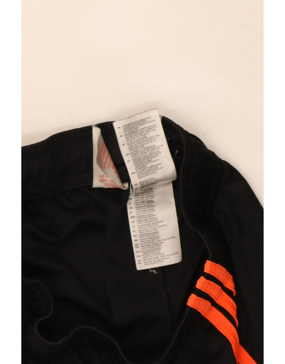 Adidas Pantalón corto deportivo para niño 13-14 años Negro Poliéster