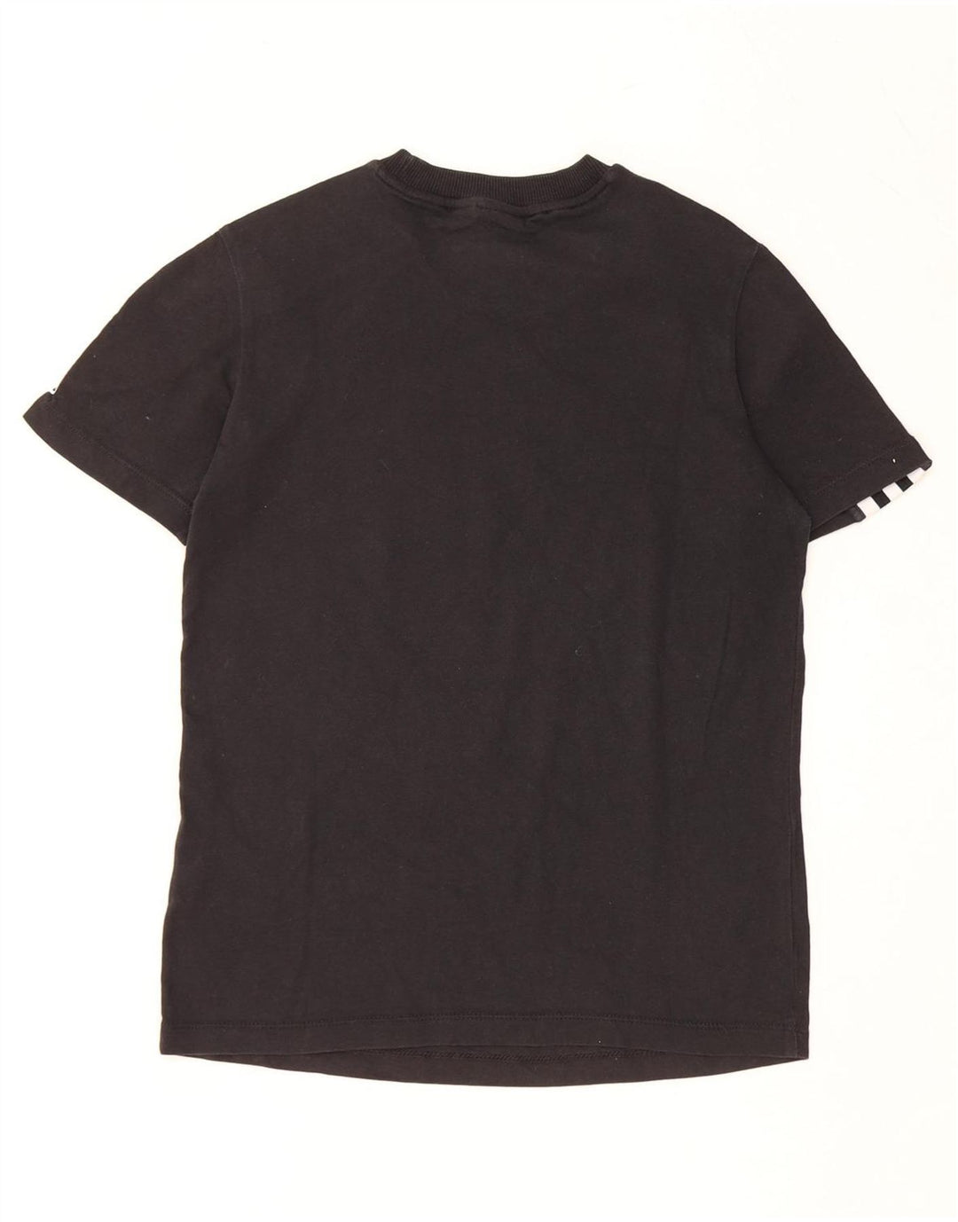 ADIDAS Camiseta gráfica para mujer Top UK 8 Small Black Cotton