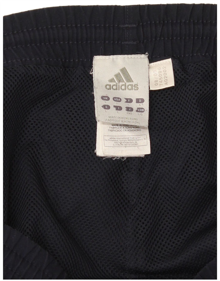 Adidas Hombre Pantalones De Chándal Joggers Grande Azul Marino Poliéster