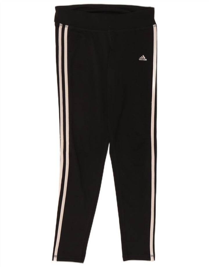 Adidas Leggings para mujer Reino Unido 8/10 Pequeño Negro Poliéster