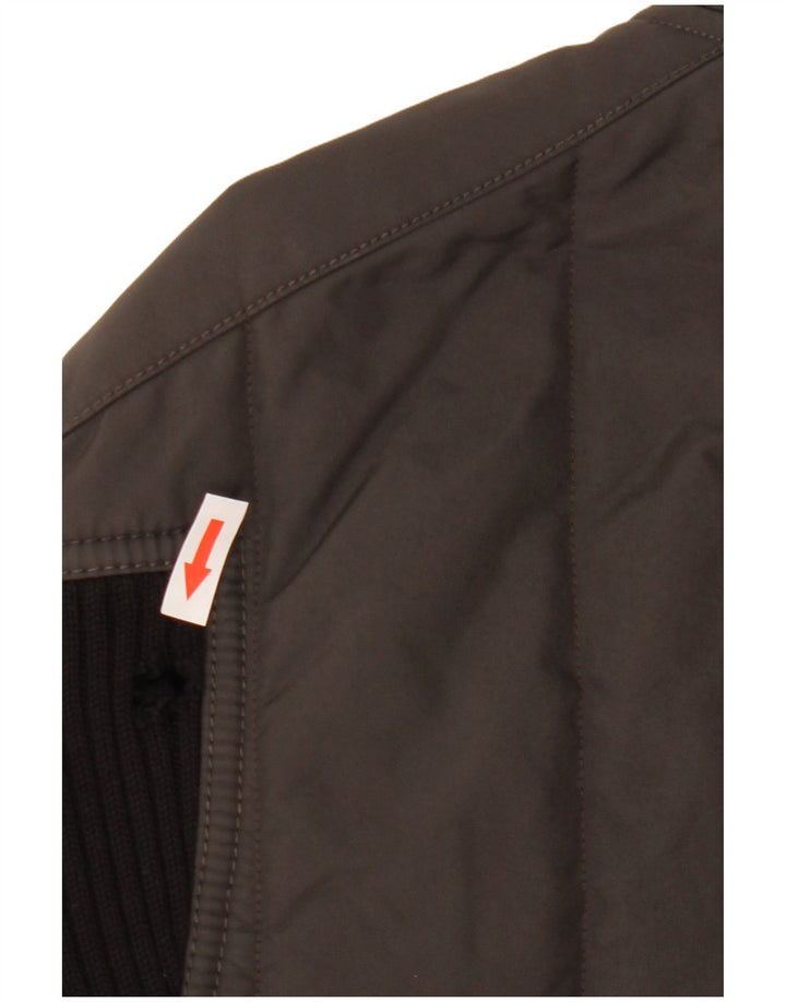 Refrigiwear Chaqueta Bomber para Hombre UK 40 Grande Nylon Marrón