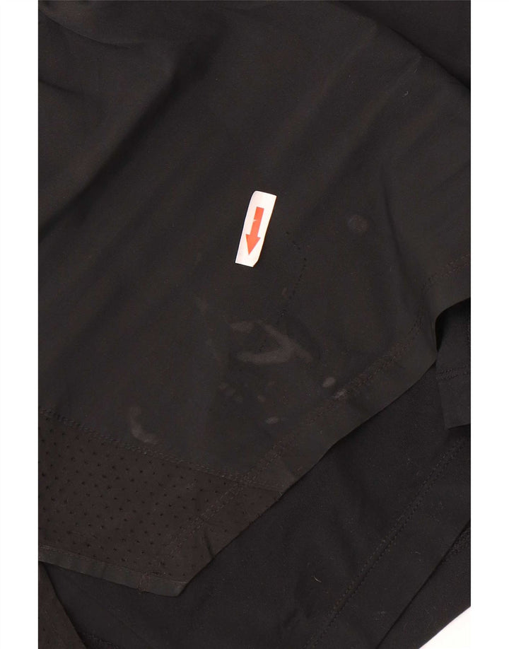 Nike - Pantalones cortos deportivos Dri Fit para mujer, talla M, poliéster negro