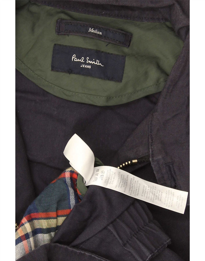Paul Smith Chaqueta Bomber para Hombre Algodón Azul Marino Mediano