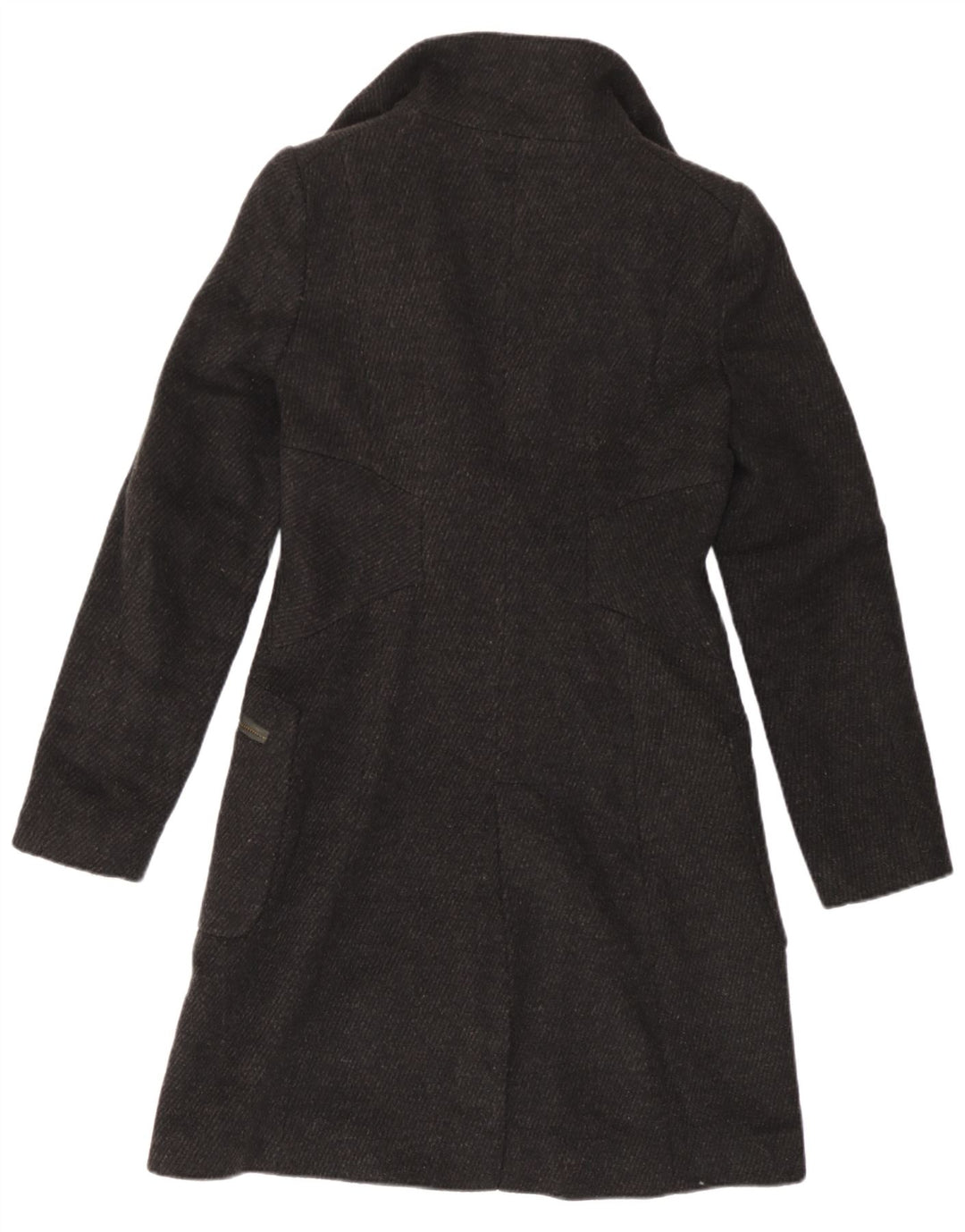 Zara Mujer Abrigo Reino Unido 10 Pequeño Gris