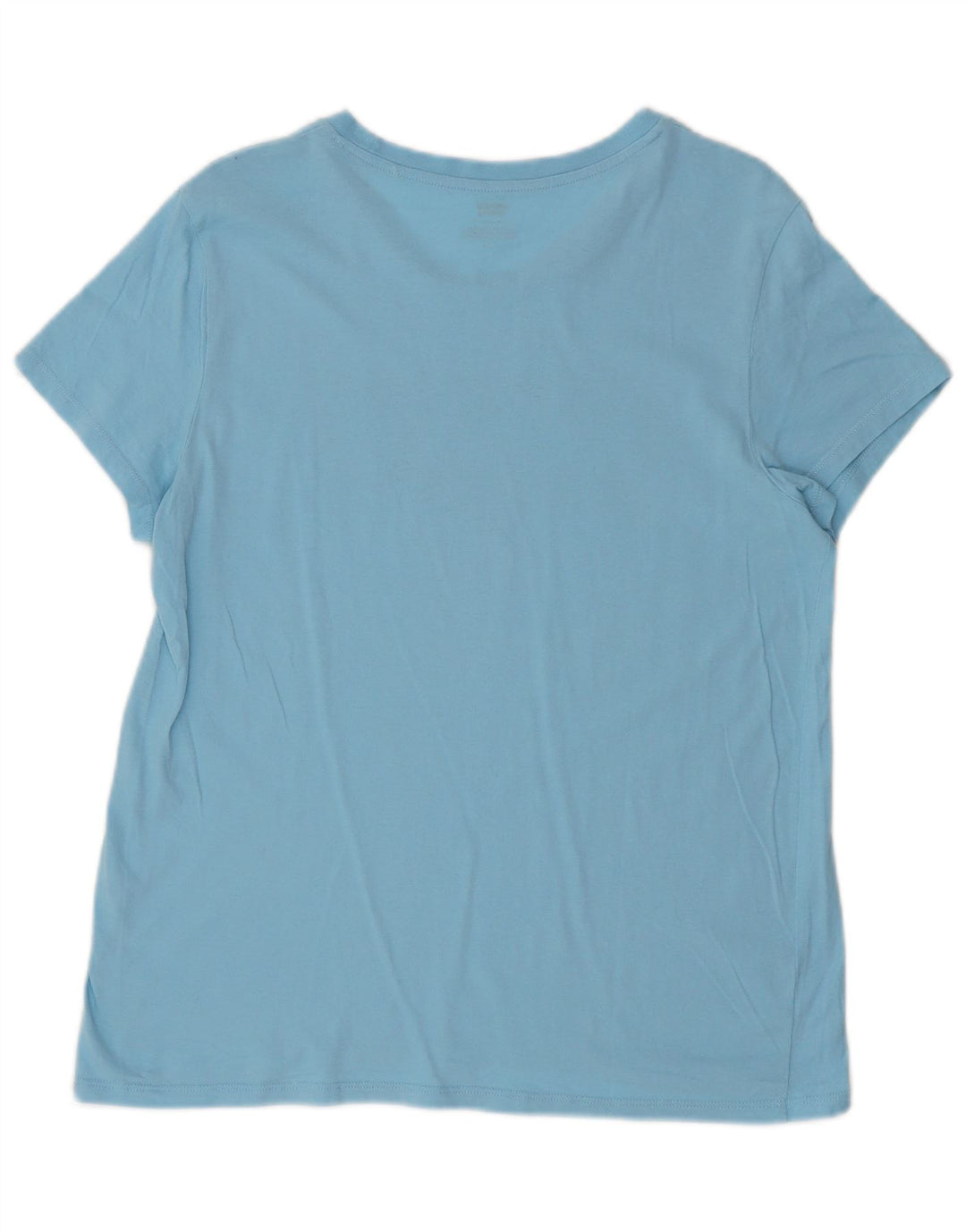 LEVI'S Camiseta gráfica para mujer Top UK 44 Grande Azul