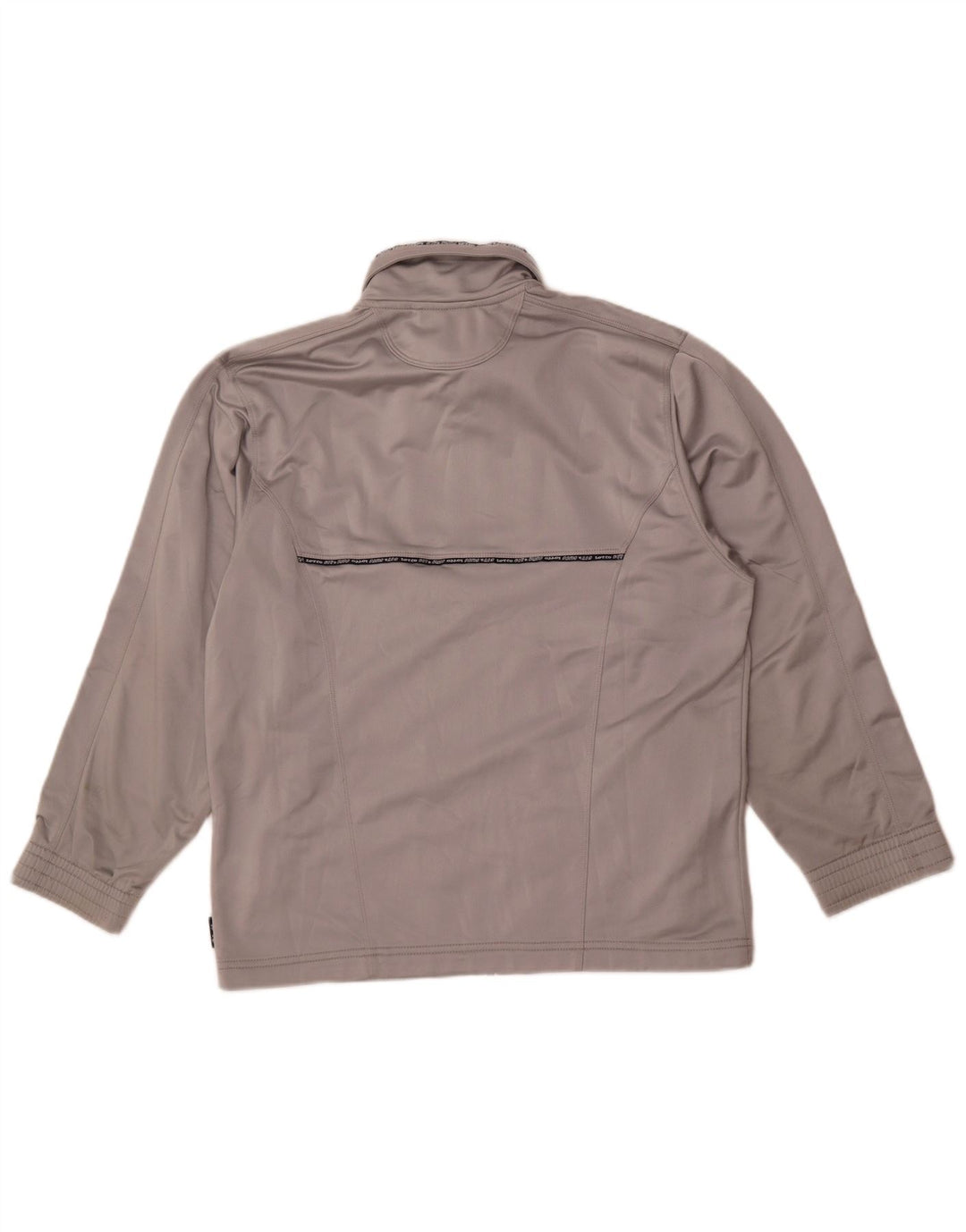 Lotto Chaqueta de chándal para mujer UK 40 Poliéster gris medio