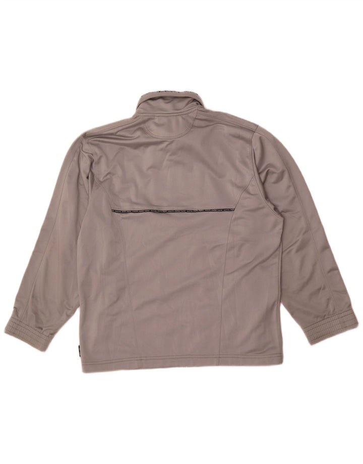 Lotto Chaqueta de chándal para mujer UK 40 Poliéster gris medio