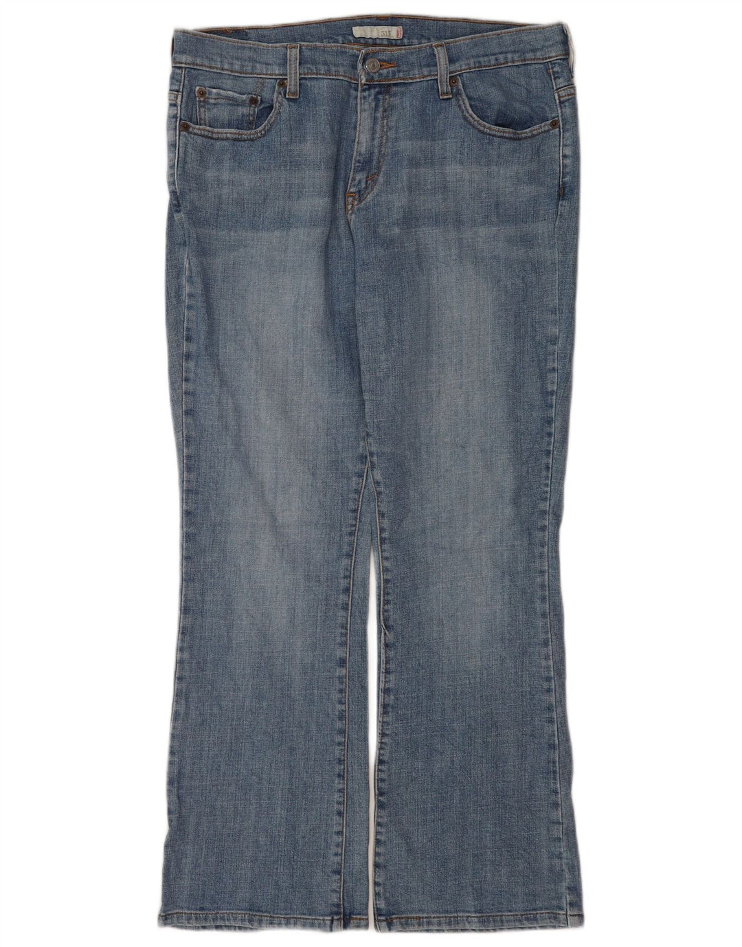 Levi's Jeans 515 Bootcut para mujer US 12 Large W32 L30 Algodón azul