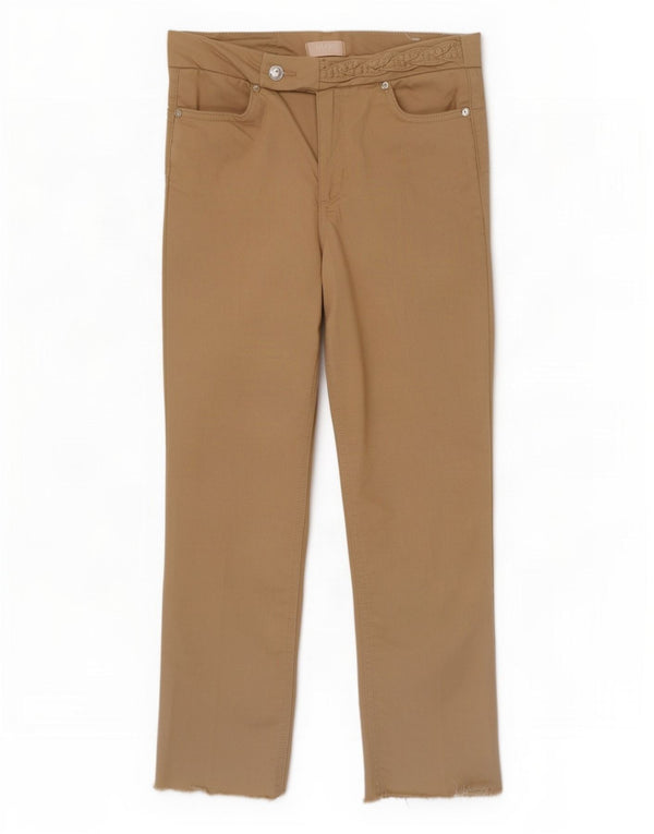 Pantalón De Traje Liu Jo Mujer W28 L26 Algodón Marrón