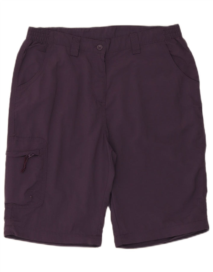 Pantalones cortos tipo cargo para mujer de Mountain Warehouse UK 12 Medium W32 Púrpura