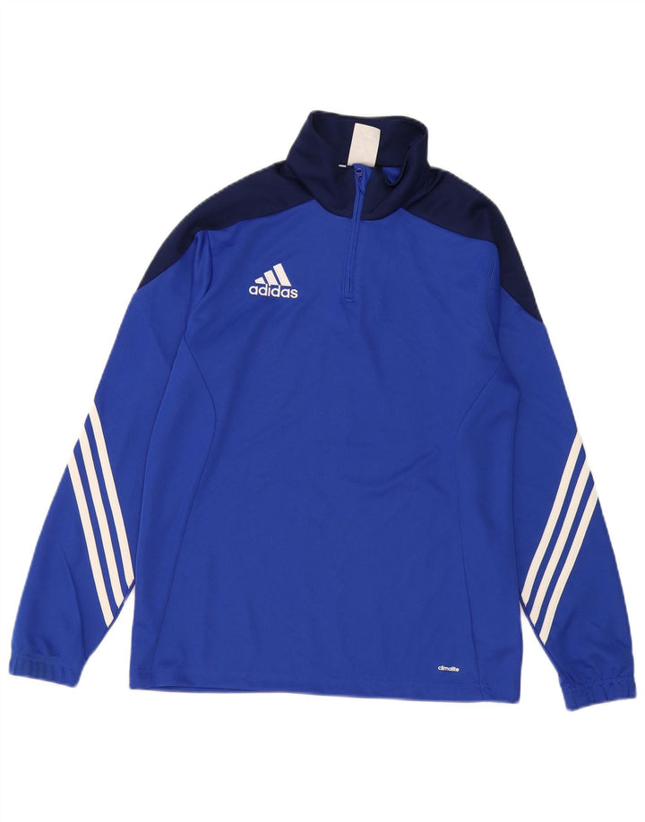 Adidas Chicos Climalite Jersey Chándal Top 13-14 Años XL Azul