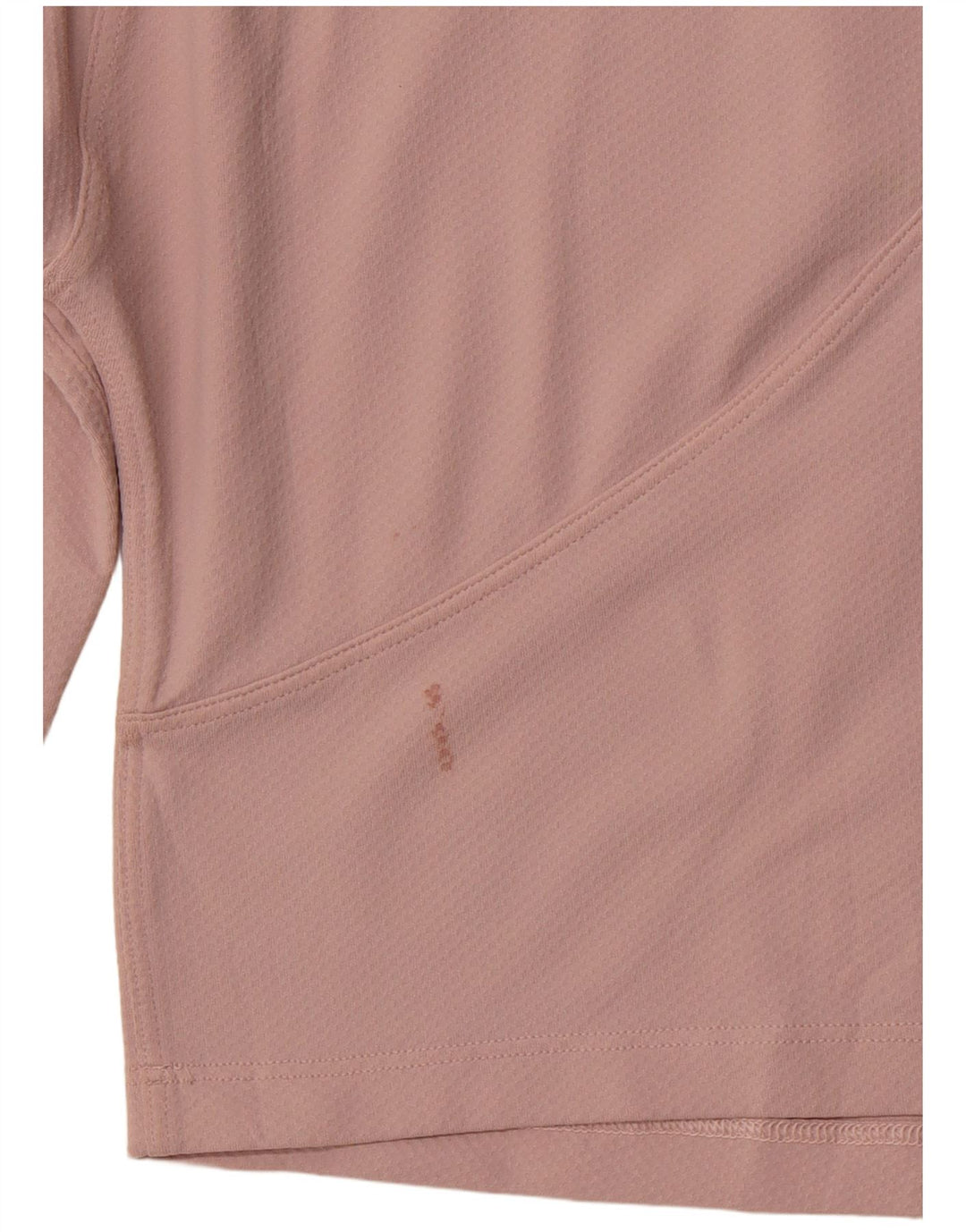 LULULEMON Top corto holgado de manga larga para mujer UK 44 Rosa mediano