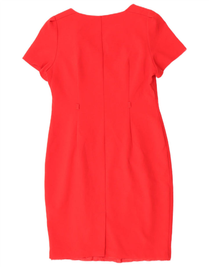 Marks & Spencer Vestido tubo para mujer UK 44 Grande Poliéster rojo