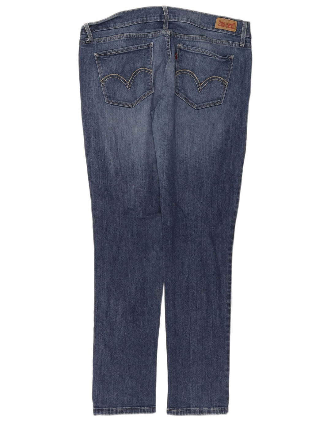 LEVI'S Vaqueros pitillo 524 para mujer W31 L32 Algodón azul