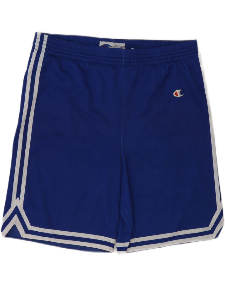 Champion - Pantalones cortos deportivos para hombre, talla grande, color azul