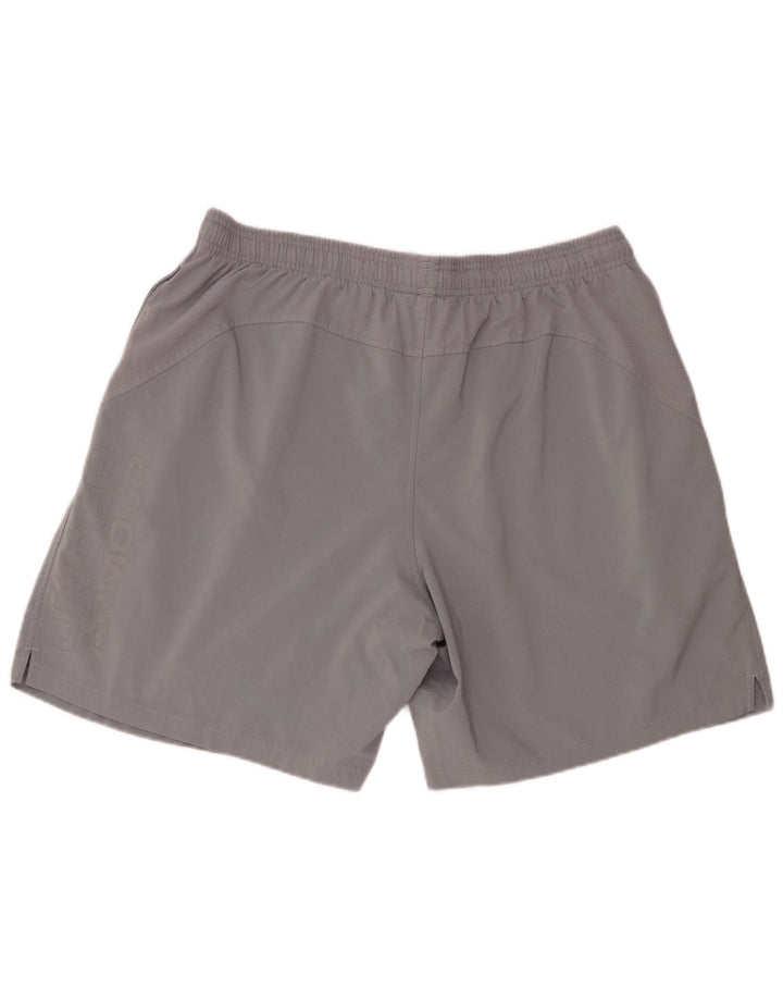 Under Armour Pantalones cortos deportivos gráficos para hombre XL Gris