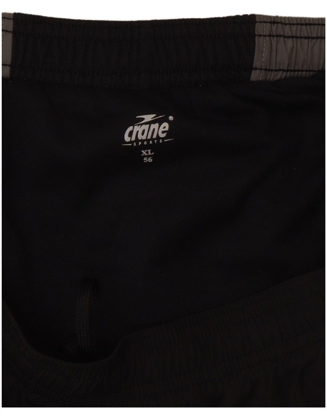 Pantalones cortos deportivos Crane para hombre XL Black Colourblock