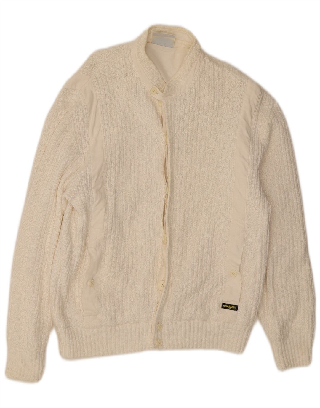 Navigare Cárdigan para Hombre IT 50/52 Medium White