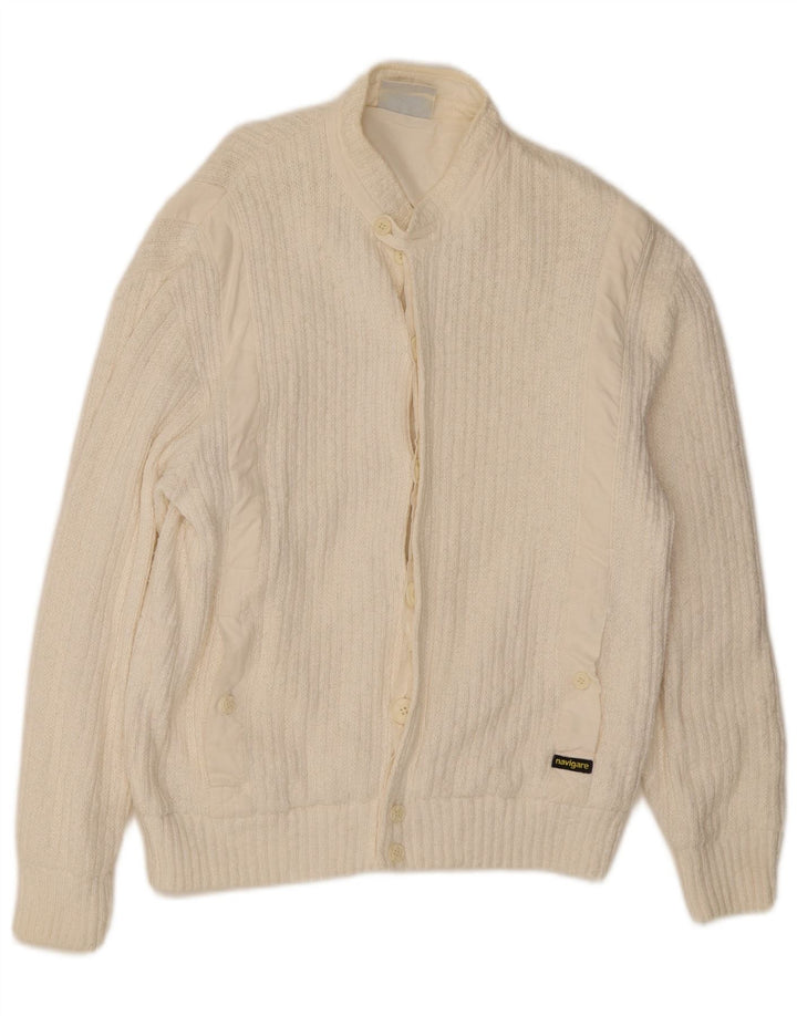 Navigare Cárdigan para Hombre IT 50/52 Medium White