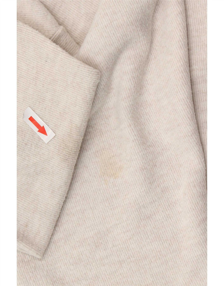 Zara Mujer Top Extragrande Manga Larga UK 46 Large Off White