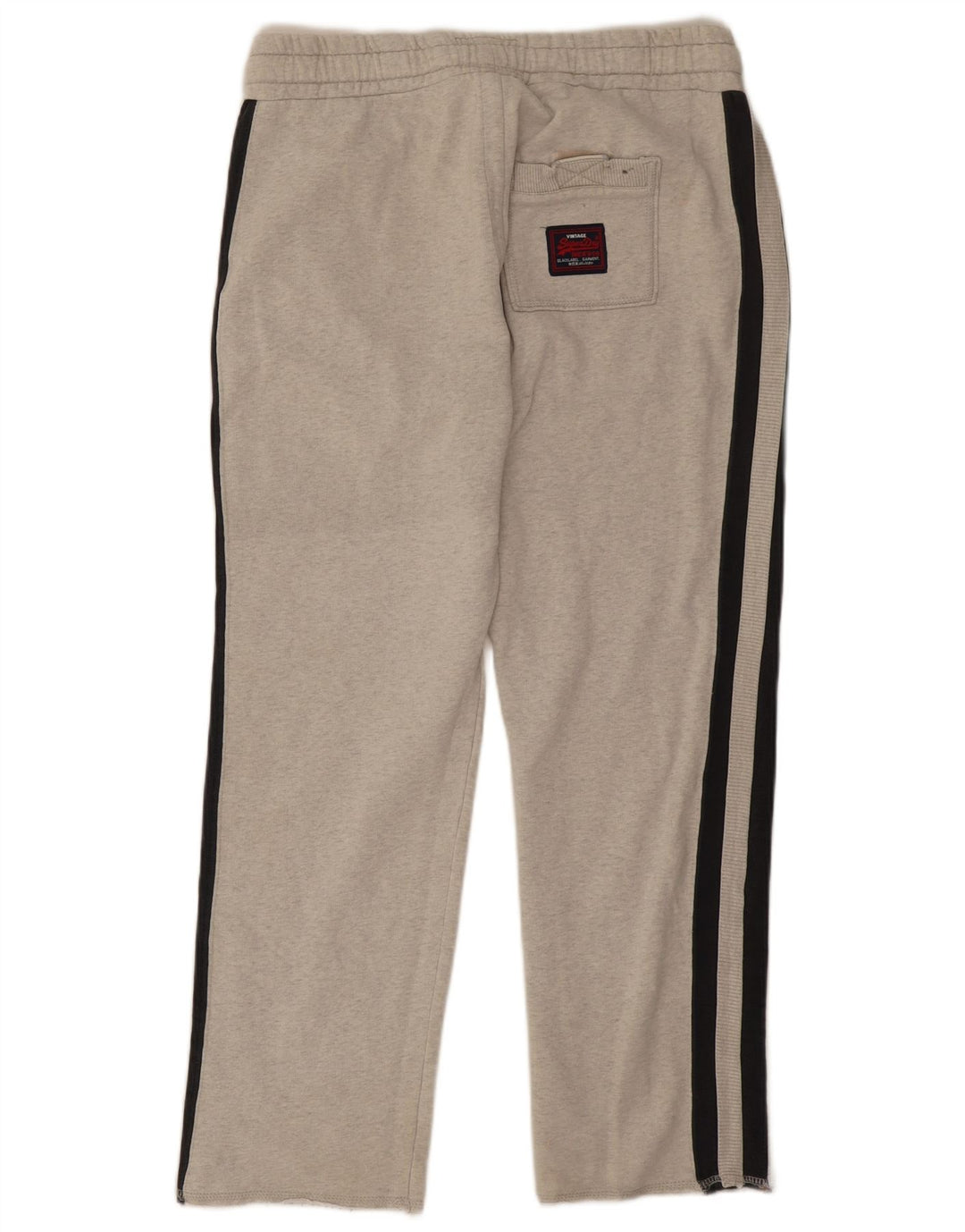 Superdry Pantalones De Chándal Con Gráficos De Algodón Gris Grande Para Hombre