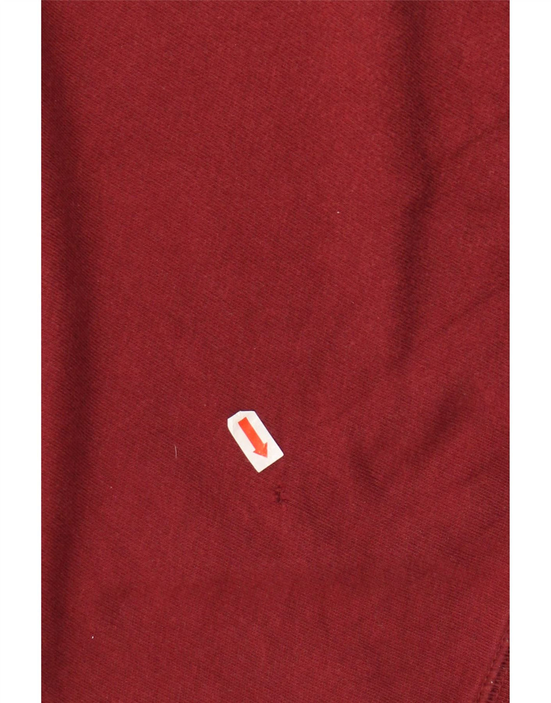 ASICS Hombre Sudadera Jumper Medium Rojo Colorblock Algodón