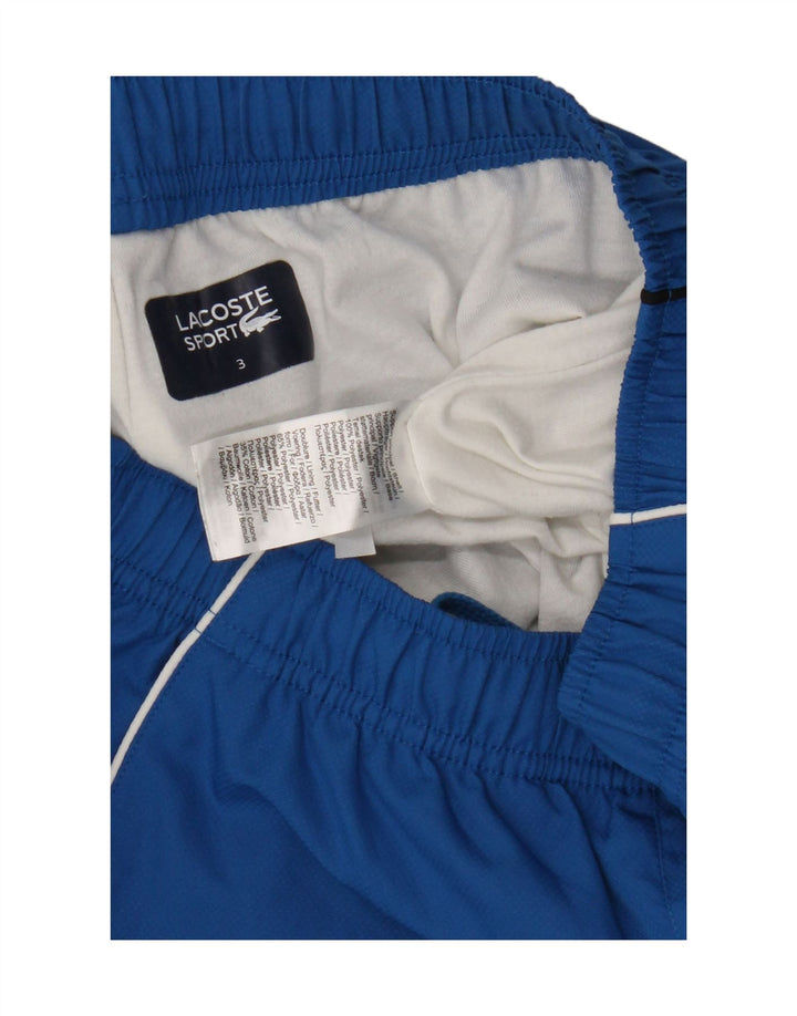 Pantalones cortos deportivos para hombre Lacoste Talla 3 Pequeño Poliéster azul