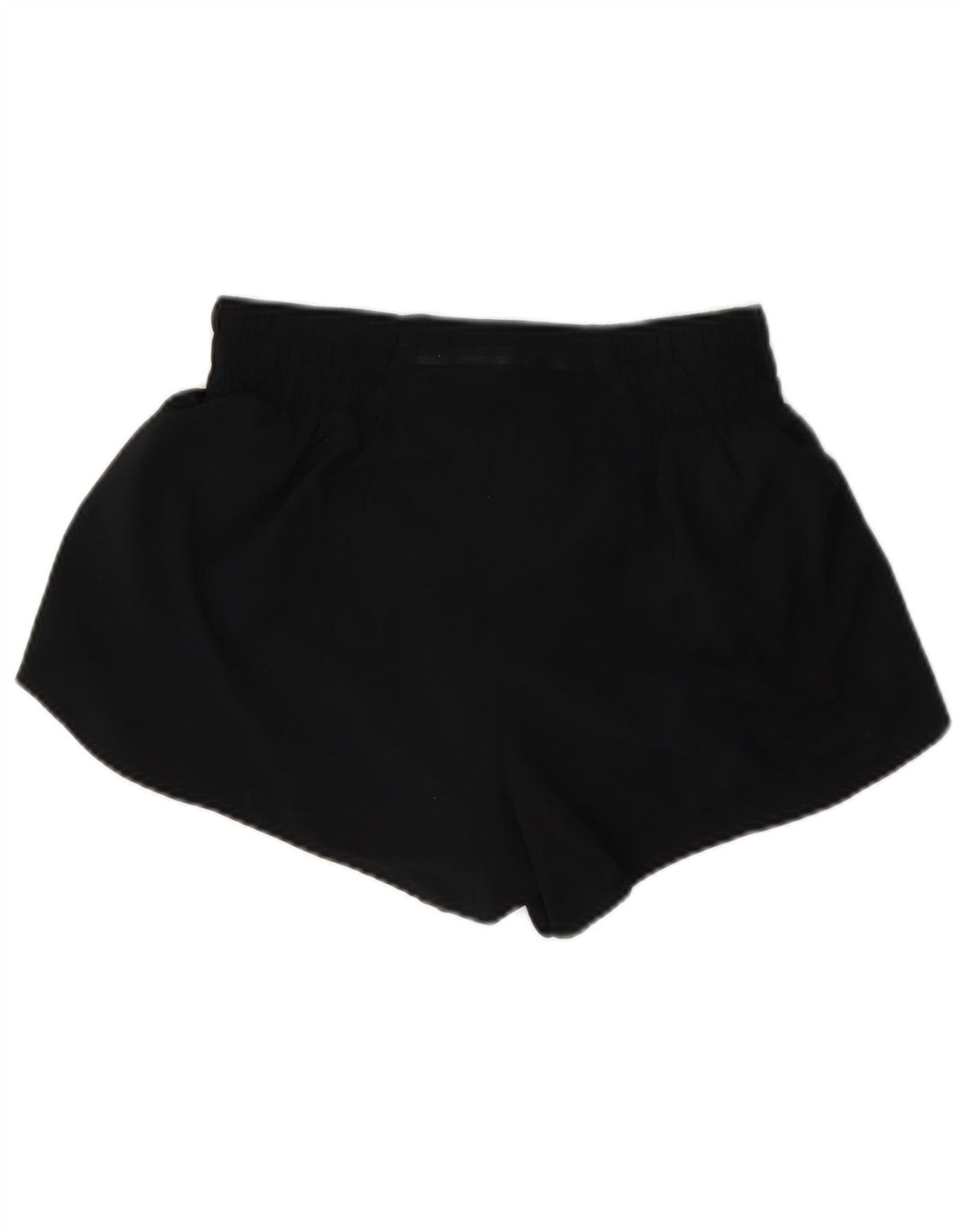 Nike Pantalones cortos deportivos Dri Fit para mujer UK 8 Small Poliéster negro