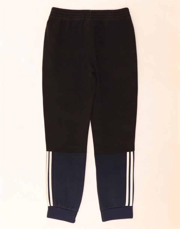 Adidas Hombre Pantalones De Chándal Joggers Medium Azul Marino Colorblock Algodón
