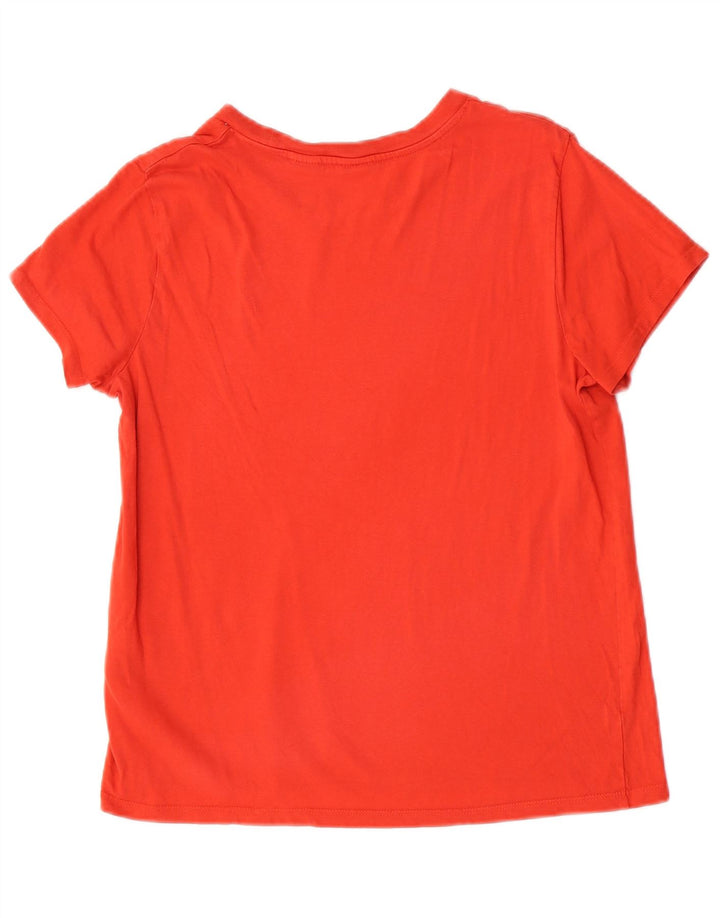 Levi's Camiseta para mujer Top UK 12 Medium Red Cotton