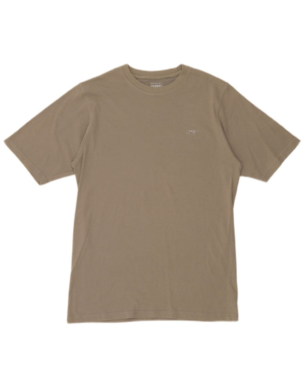 Camiseta Reebok Hombre Top Medium Khaki Cotton