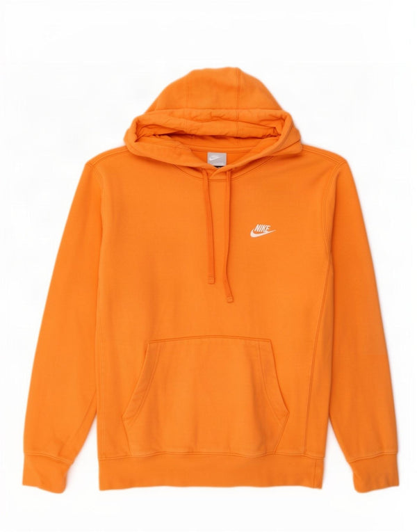 Nike Hombre Sudadera con Capucha Jumper Small Naranja Algodón