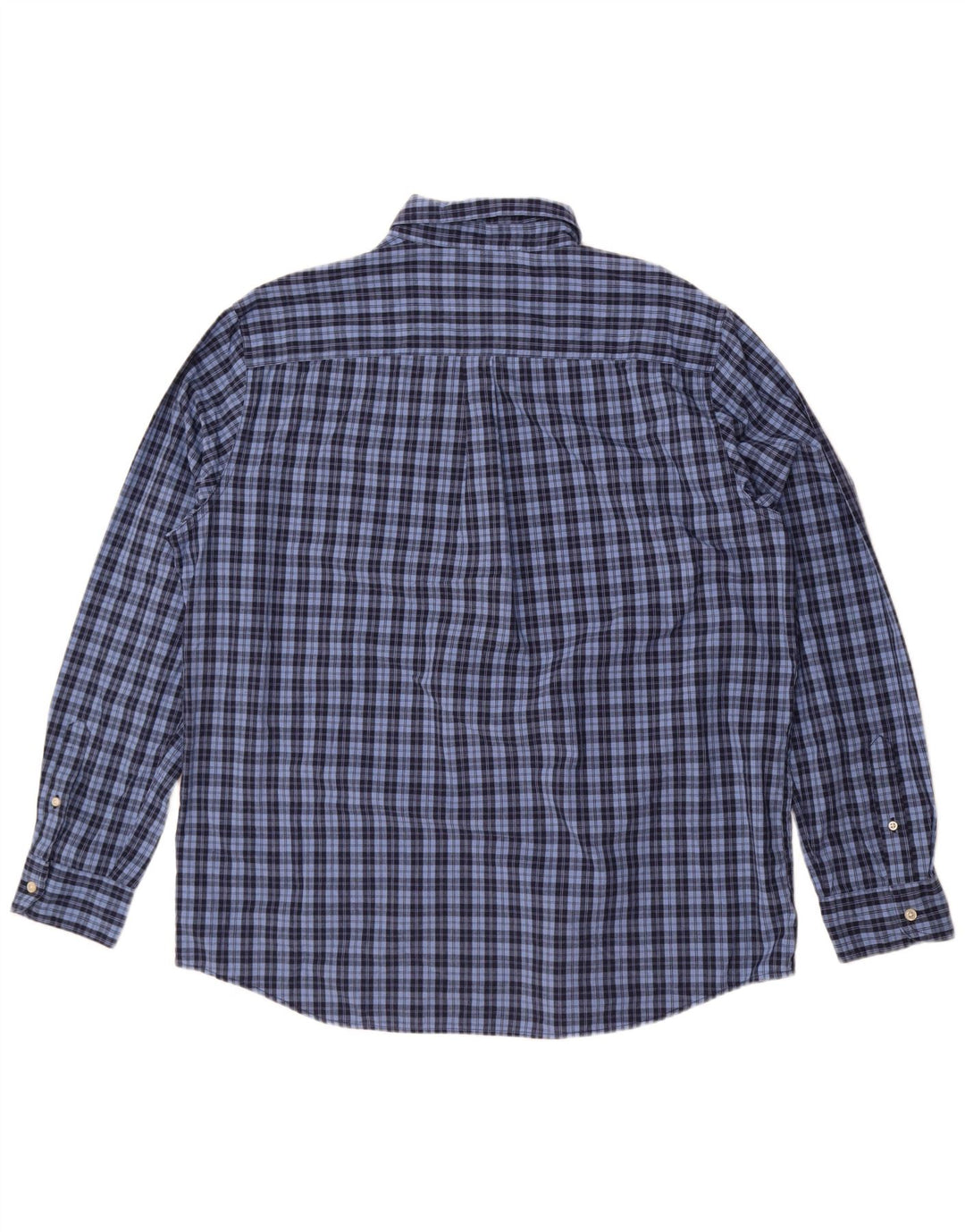 Chaps Camisa de franela para hombre XL Algodón a cuadros azules