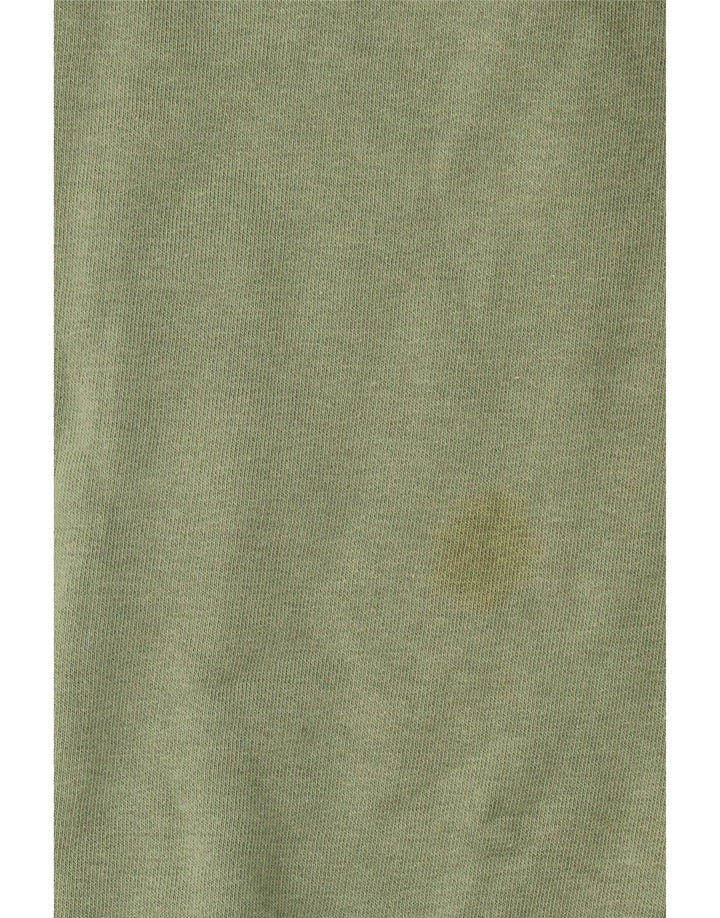 REEBOK Mens Sweatshirt Jumper Medium Green Cotton