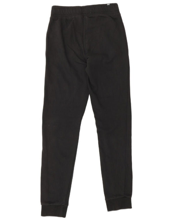 PUMA Pantalones de chándal con gráfico para Mujer Joggers UK 2 2XS Negro