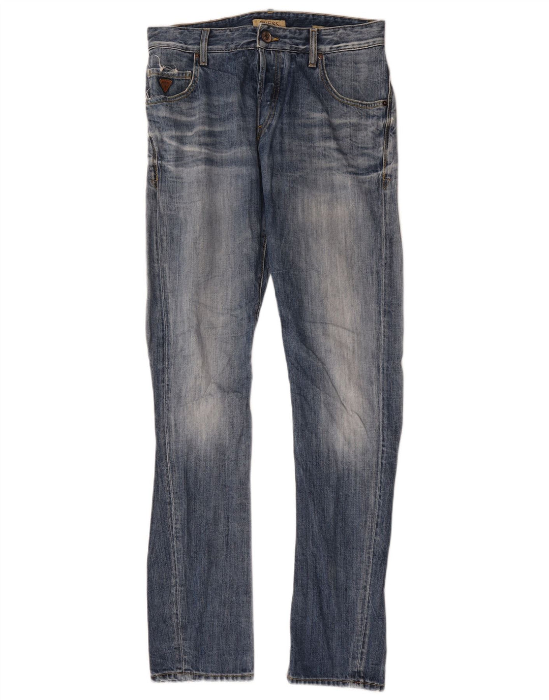 Guess Vaqueros Slim Hombre W30 L34 Algodón Azul