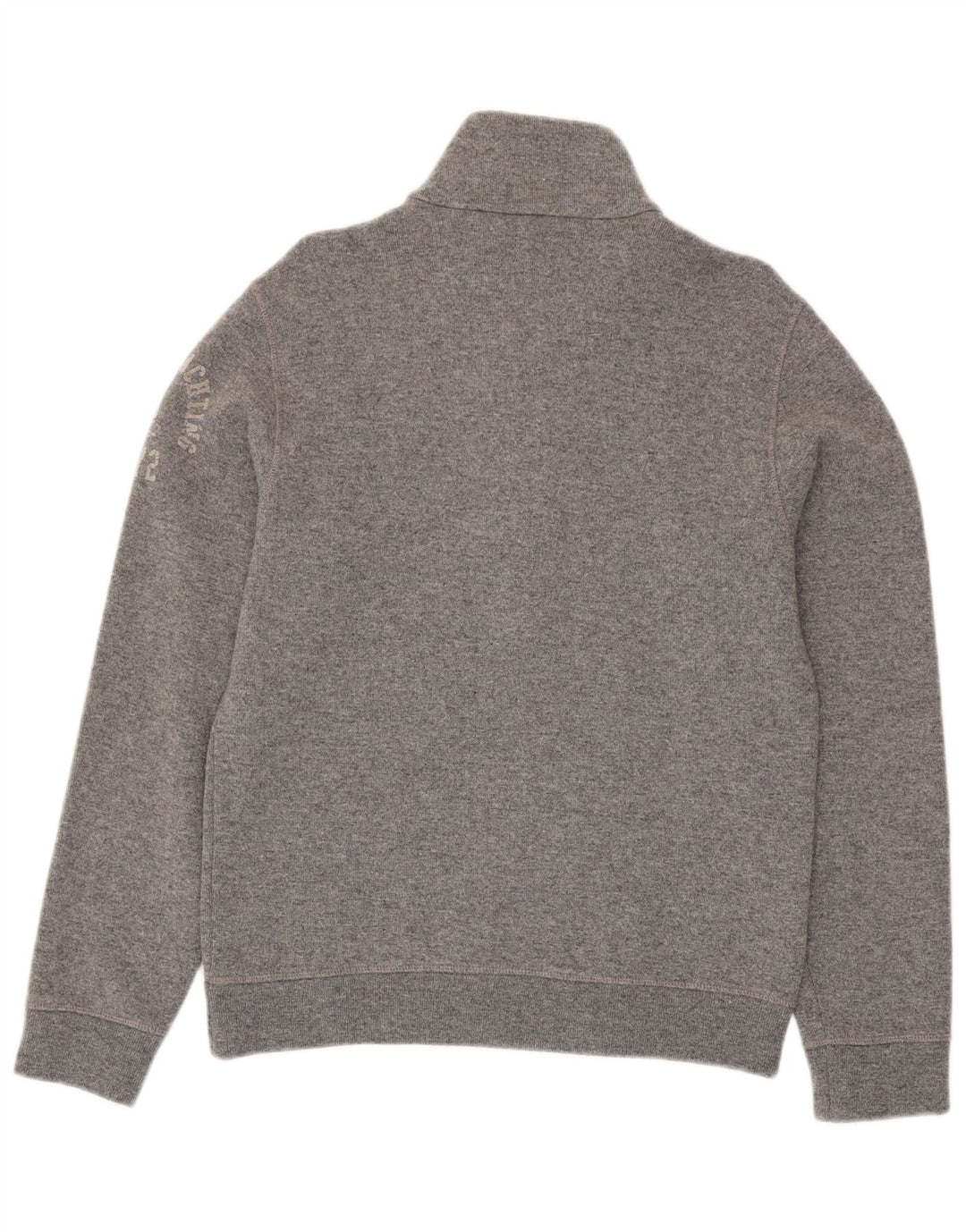 Marina Yachting Jersey De Hombre Con Cuello Y Botones Gráficos Gris Medio Moteado