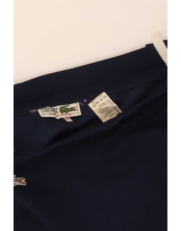 Minifalda Lacoste para mujer EU 38 Mediana W24 Poliéster azul marino