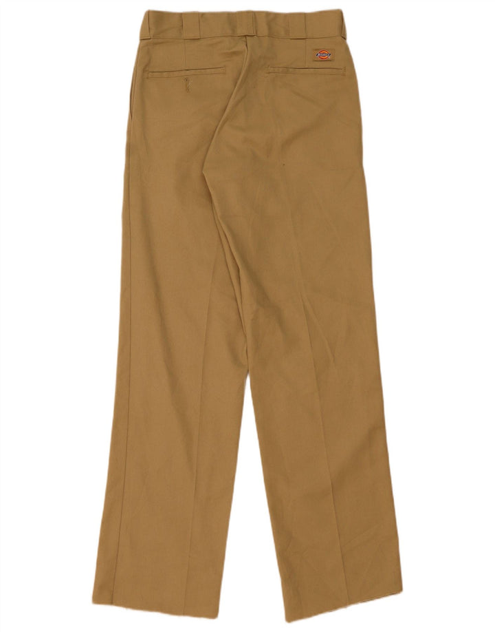 Dickies Pantalón chino recto para hombre W30 L32 Marrón Poliéster