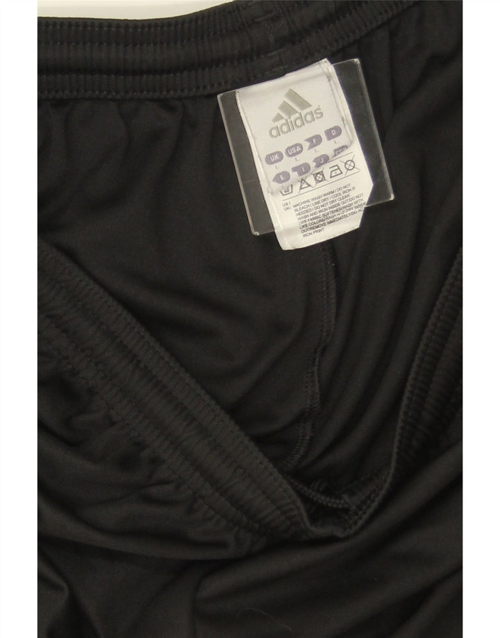 ADIDAS Pantalones cortos deportivos Climalite para hombre Poliéster negro grande