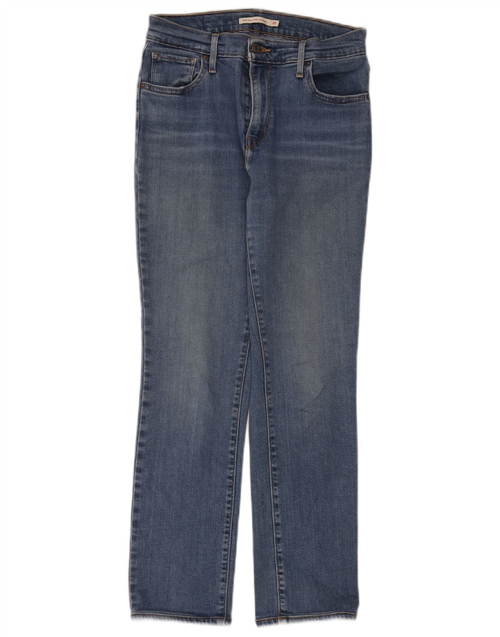 Levi's Mujer 724 Vaqueros Rectos De Tiro Alto W28 L28 Azul